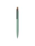 BERGAMO + Stylo en aluminium recyclé Couleurs : vert menthe