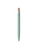 BERGAMO + Stylo en aluminium recyclé Couleurs : vert menthe personnalisation rapide en France