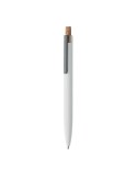 BERGAMO + Stylo en aluminium recyclé Couleurs : blanc livraison express 24h 48h