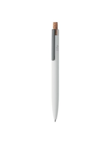 BERGAMO + Stylo en aluminium recyclé Couleurs : blanc personnalisation rapide en France