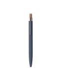 BERGAMO + Stylo en aluminium recyclé Couleurs : bleu cadeau client original