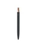 BERGAMO + Stylo en aluminium recyclé Couleurs : noir accessoire événementiel unique