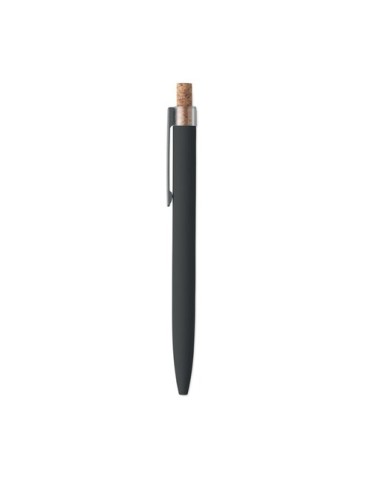 BERGAMO + Stylo en aluminium recyclé Couleurs : noir goodies publicitaire durable