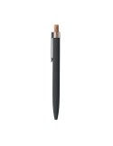 BERGAMO + Stylo en aluminium recyclé Couleurs : noir goodies publicitaire durable