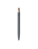 BERGAMO + Stylo en aluminium recyclé Couleurs : pierre goodies entreprise design