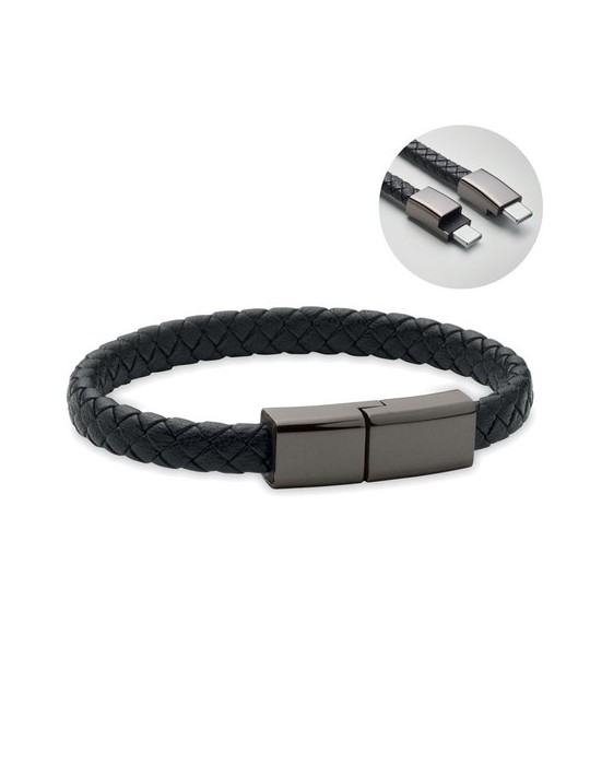 FAULETI CHARGE Câble bracelet tressé type C