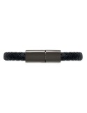 FAULETI CHARGE Câble bracelet tressé type C Couleurs : noir cadeau entreprise pas cher