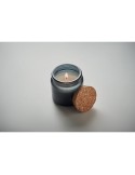 VALO Bougie en cire végétale 70 gr Matières : verre Couleurs : bleu marine objet promotionnel éco-responsable