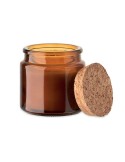 VALO Bougie en cire végétale 70 gr Matières : verre Couleurs : marron cadeau collaborateur premium
