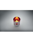 LANDLE Bougie LED Matières : verre Couleurs : rouge impression logo haute qualité