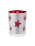 LANDLE Bougie LED Matières : verre Couleurs : rouge goodies personnalisé en stock