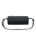 BRENNA SMALL Sac de sport en 300D RPET Couleurs : noir marquage laser ultra précis