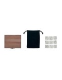 ABERDEEN Set 9 glaçons en pierre Couleurs : bois impression haute définition