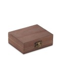 ABERDEEN Set 9 glaçons en pierre Couleurs : bois marquage laser ultra précis