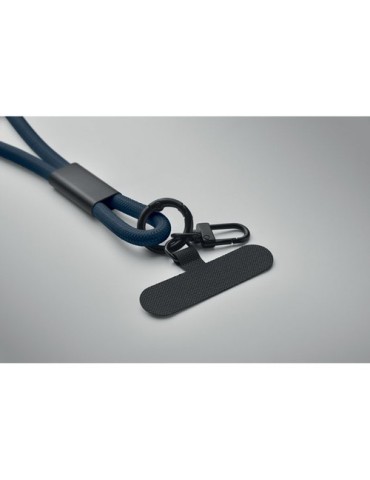 COCHARGE Cordon de charge 60W Matières : PET Couleurs : bleu marine objet promotionnel éco-responsable