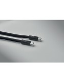 COCHARGE Cordon de charge 60W Matières : PET Couleurs : noir accessoire événementiel unique