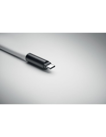 COCHARGE Cordon de charge 60W Matières : PET Couleurs : blanc objet promo petit budget