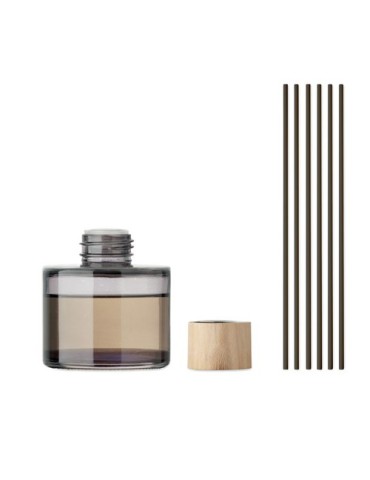 NOIROMA Diffuseur arôme vanille Matières : verre Couleurs : noir marquage laser ultra précis