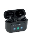 SILENCIO Ecouteurs TWS en ABS Couleurs : noir