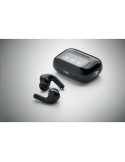 SILENCIO Ecouteurs TWS en ABS Couleurs : noir goodies entreprise design