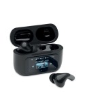 SILENCIO Ecouteurs TWS en ABS Couleurs : noir cadeau client original