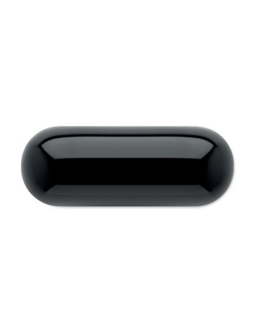 SILENCIO Ecouteurs TWS en ABS Couleurs : noir marquage couleur éclatante