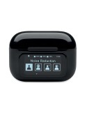 SILENCIO Ecouteurs TWS en ABS Couleurs : noir goodies personnalisé en stock