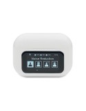 SILENCIO Ecouteurs TWS en ABS Couleurs : blanc impression logo haute qualité