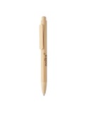 MAMBO Stylo à bille en bambou Couleurs : bois personnalisable avec votre logo