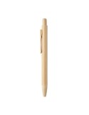 MAMBO Stylo à bille en bambou Couleurs : bois marquage laser ultra précis