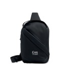 DAY Sac souple en PU Couleurs : noir personnalisable avec votre logo