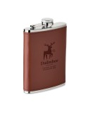 SLIMMY Flasque 200 ml Couleurs : marron objet promotionnel éco-responsable