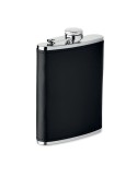SLIMMY Flasque 200 ml Couleurs : noir personnalisable avec votre logo