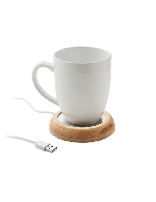 MUGLET Chauffe-tasse en bambou