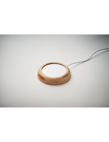 MUGLET Chauffe-tasse en bambou Couleurs : bois impression haute définition