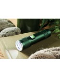 FLASHRA Lampe torche COB rechargeable Couleurs : vert foncé goodies personnalisé en stock