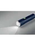 FLASHRA Lampe torche COB rechargeable Couleurs : bleu marine objet promo petit budget