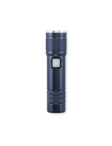 FLASHRA Lampe torche COB rechargeable Couleurs : bleu marine cadeau entreprise pas cher