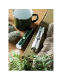 FLASHRA Lampe torche COB rechargeable Couleurs : argenté mat marquage couleur éclatante