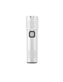 FLASHRA Lampe torche COB rechargeable Couleurs : argenté mat goodies publicitaire événementiel