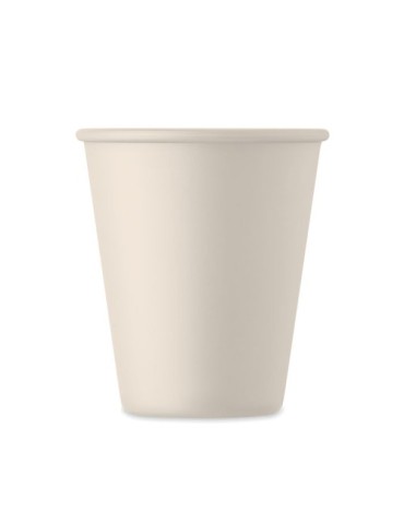 CUPFUL Gobelet en PLA simple paroi Couleurs : beige accessoire événementiel unique