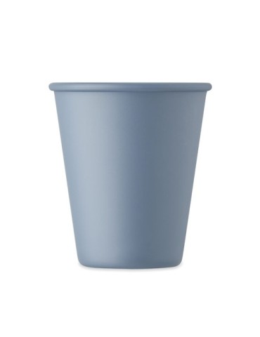 CUPFUL Gobelet en PLA simple paroi Couleurs : bleu pétrole cadeau client original