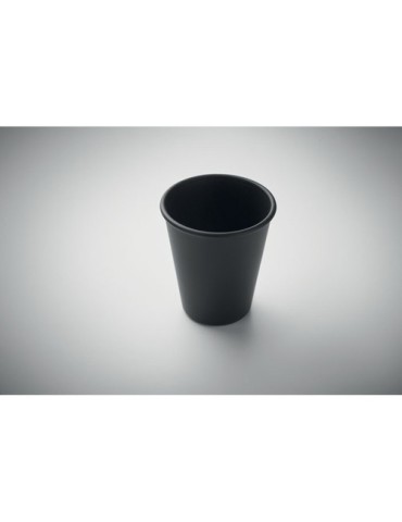 CUPFUL Gobelet en PLA simple paroi Couleurs : noir cadeau collaborateur premium