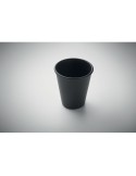 CUPFUL Gobelet en PLA simple paroi Couleurs : noir cadeau collaborateur premium