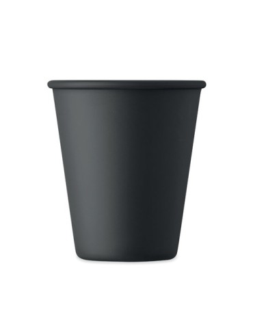 CUPFUL Gobelet en PLA simple paroi Couleurs : noir objet publicitaire robuste