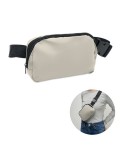 KOROVIN WAIST Sac banane en polyester 210D Couleurs : blanc cassé