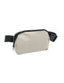 KOROVIN WAIST Sac banane en polyester 210D Couleurs : blanc cassé goodies publicitaire événementiel