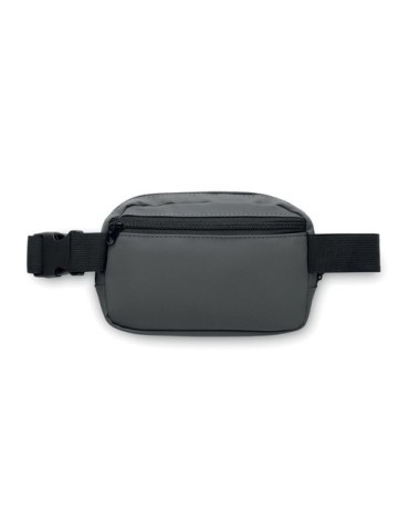 KOROVIN WAIST Sac banane en polyester 210D Couleurs : pierre objet promotionnel éco-responsable