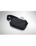 KOROVIN WAIST Sac banane en polyester 210D Couleurs : noir cadeau entreprise pas cher