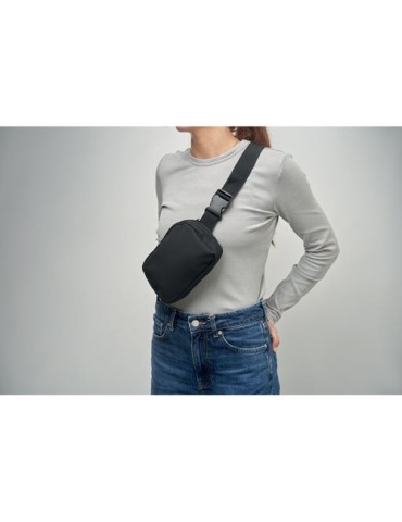 KOROVIN WAIST Sac banane en polyester 210D Couleurs : noir impression haute définition